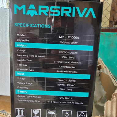 🚧 Backups - MARCA Marsriva 1000VA/600W 🚧 - Img 123559646
