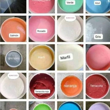 Pintura de todo colores de buena calidad se le prueba delante de el cliente - Img 127078104