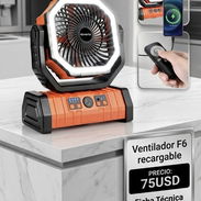 Ventilador f6 recargable - Img 55876935
