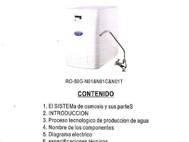 Filtro purificador de agua - Img 67275031