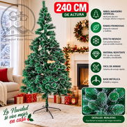 Árbol de navidad 240cm 250usd - Img 57787165