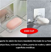 Jaboneras, esponjas de baño, Dispensador de pasta y cubre Cepillos de dientes - Img 45568286