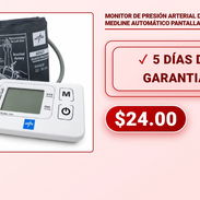 MONITOR DE PRESIÓN ARTERIAL DIGITAL MEDLINE AUTOMÁTICO PANTALLA DIGITAL - Img 58230292