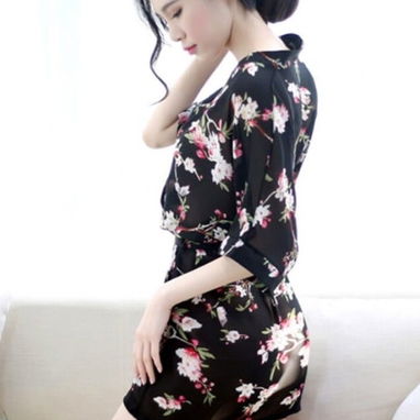 Lenceria de Bata comoda estilo japones 2 piezas - Img 122452356
