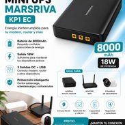 UPS Mini Marsriva KP1 para router / modem / cámaras - Img 57544405