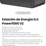 Estación de Energía DJI Power1000 V2 Modelo DJI Power 1000 V2 - Img 55065576