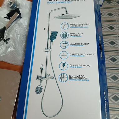 Duchas mezcladora GRIMAX negras y plateadas - Img 126626722