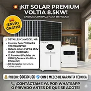 💥 ¡KIT SOLAR VOLTIA 8.5KW (110/220V) – ENERGÍA CONTINUA! 💥 - Img 55682613
