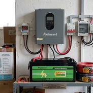 KIT SOLAR Y RESPALDO PROFESIONAL LISTO PARA MONTAJE ANINEREL & Q7-LUMINA-* - Img 58051650
