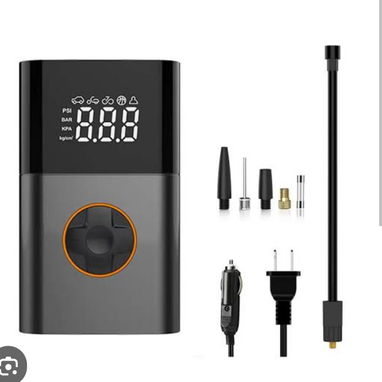 Ventilador recargable, portable tire inflator, power bank - Img 118666384