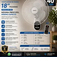 VENTILADOR DE PARED 18´´ DESMATT NUEVOS en caja - Img 56402950