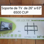 Soporte de TV de 26" a 63" base para Televisor - Img 56687183