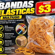 BANDAS ELÁSTICAS MULTIUSO – LIGAS DE GOMA - Img 58247692