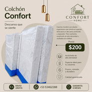 Si lo que buscas es dormir comodo aquí les dejo mi oferta de colchones confort de alta cálida - Img 55323677