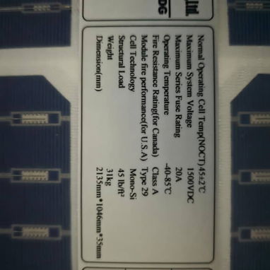 PANEL SOLAR 450W - 3/3
