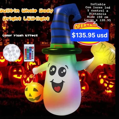 Inflables gigantes , y medianos para hallowen,  traídos de USA - 9/10