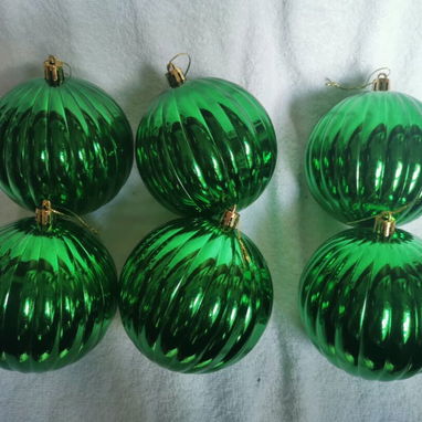 Set de 6 bolas de navidad - 10cm (bien grande) d - 2/4