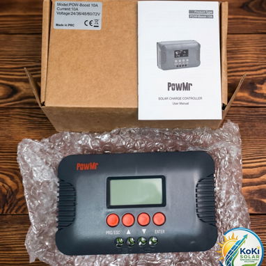 Cargador Solar Moto, Triciclo, PowMr POW-Boost 10A (24, 36, 48, 60, 72V) - Img 122888581