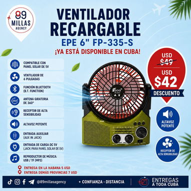 Ventiladores recargables para estos calores! - Img 122721271