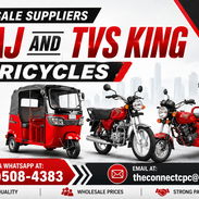 Triciclo Bajaj / TVS King – Versión para pasajeros - Img 56612047