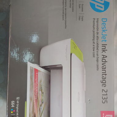 IMPRESORA COMO NUEVA – HP Deskjet 2135 con caja y accesorios (solo falta tinta) - Img 122195881