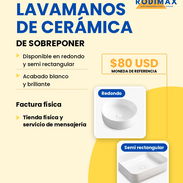 Lavamanos de sobreponer - Img 57652529