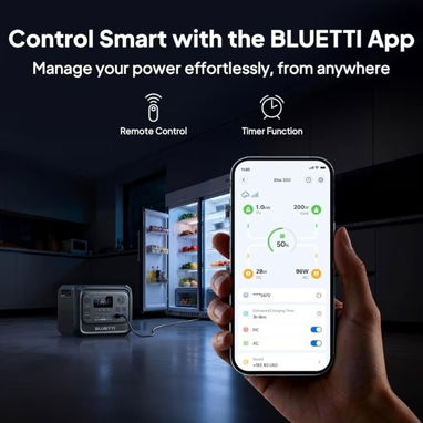 ☎️53544655 🛵 Entrega Gratis ⭐Estación de Energía Portátil BLUETTI Elite 300 ⭐ - Img 125332589