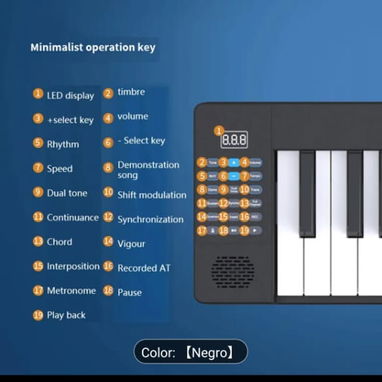 Piano eléctrico Nuevo - 3/5