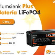 🔅Batería Humsienk Plus-2kWh-LiFePO4-batería portátil-power station-energía de respaldo-para apagones🔅 - Img 57305140