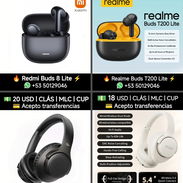 🔥 Audífonos Bluetooth - Redmi / Sony / Realme / Beats / JBL⚡ - Img 53994085