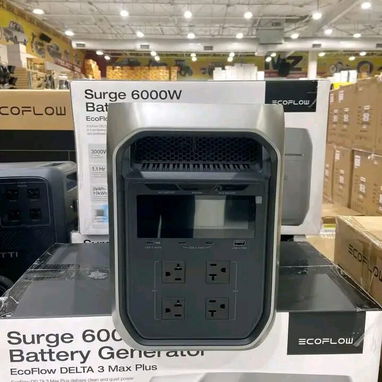 EcoFlow DELTA 3 Max Plus (2048Wh)  🛍️ Estación de Energía Portátil 3000W | Expandible hasta 10kWh | Carga Ultra Rápida - 2/3