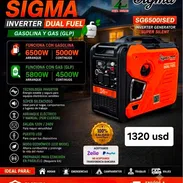 Generador Sigma inverter Dual Fuel gasolina y gas, Electroshop 💯 - Img 57245720