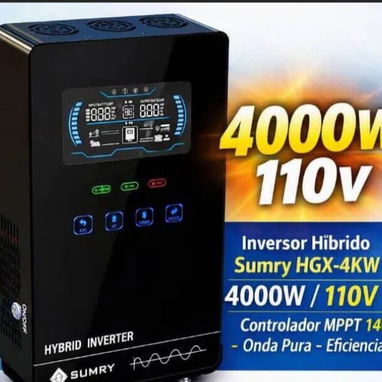 BATERÍA/INVERSOR HÍBRIDO/ PARA SISTEMAS SOLARES  LARGA VIDA UTIL. ENVÍO EN LUGARES CÉNTRICOS DE LA HABANA  BATERÍA DE GE - 2/2