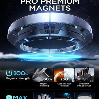 Soporte magnético MagSafe para automóvil con montaje versátil | videojuegoshabana.com - Img 121926529