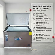 Nevera Congelador Horizontal MILEXUS 11.2 Pies 319L - $530 USD (Transporte Incluido) ¡Cerradura y Llave! - Img 58003320