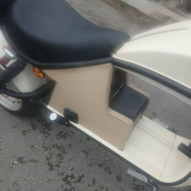 Moto electrica con batería grande, personalizada, modificada de lujo.Leer bien la desde - Img 120376277
