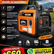 🟠⚫ ¡GENERADOR INVERTER GENMAX GM2200i POR SOLO $660 USD! ⚫🟠 ⚡🔌 ¡Dile adiós a los apagones - Img 58143491
