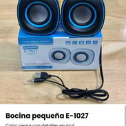 Bocinas pequeñas E-1027 nuevas - Img 51348012
