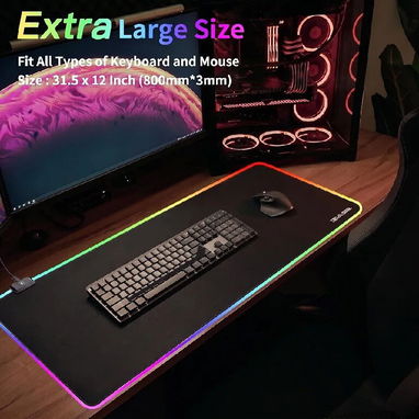 Mouse Pad Gaming de cable con sistema RGB para juegos de 12 modos *Tienda Online* - 2/3