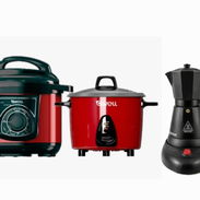 Combo Olla Reyna Gwell 5L+Arrocera Gwell 1.4L + Cafetera Eléctrica MARWA de 3 a 6 tazas en venta - Img 55487382