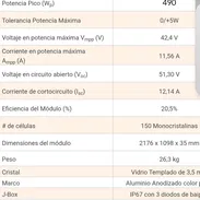 ☀️🔋 PANEL SOLAR 490W 🔋☀️ - Img 55516256