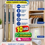 CORTINERO EXPANDIBLE PARA DUCHA,ARMARIO..NUEVOS !!!! - Img 55206316