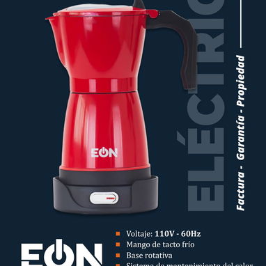 Cafetera eléctrica 6 tazas marca EÒN - Img 124416257