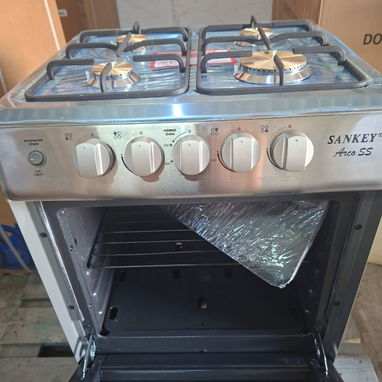 Cocina Sankey de 4 hornillas con horno - Img 112749883