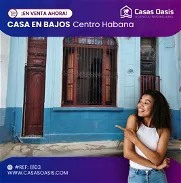 Venta de Casa en Centro Habana, bajos, puerta calle, 3/4, 2 baños, a media cuadra de Monte y a 2 de Belascoaín. - Img 45859837