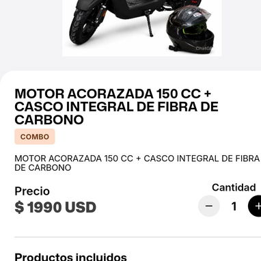 OFERTAZO!! MOTO + CASCO INTEGRAL!!! - Img 123578578