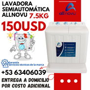 LAVADORA SEMIAUTOMATICA ALLNOVU 7.5KG - Img 55467845