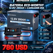 Batería Eco Worthy 12.8v 280Ah + cargador 20A - Img 57559468
