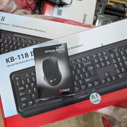 Kit de teclado y mouse nuevo en caja usb - Img 55787572