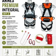 Arnés integral para trabajo alpinismo marca Patacho - Img 56024353